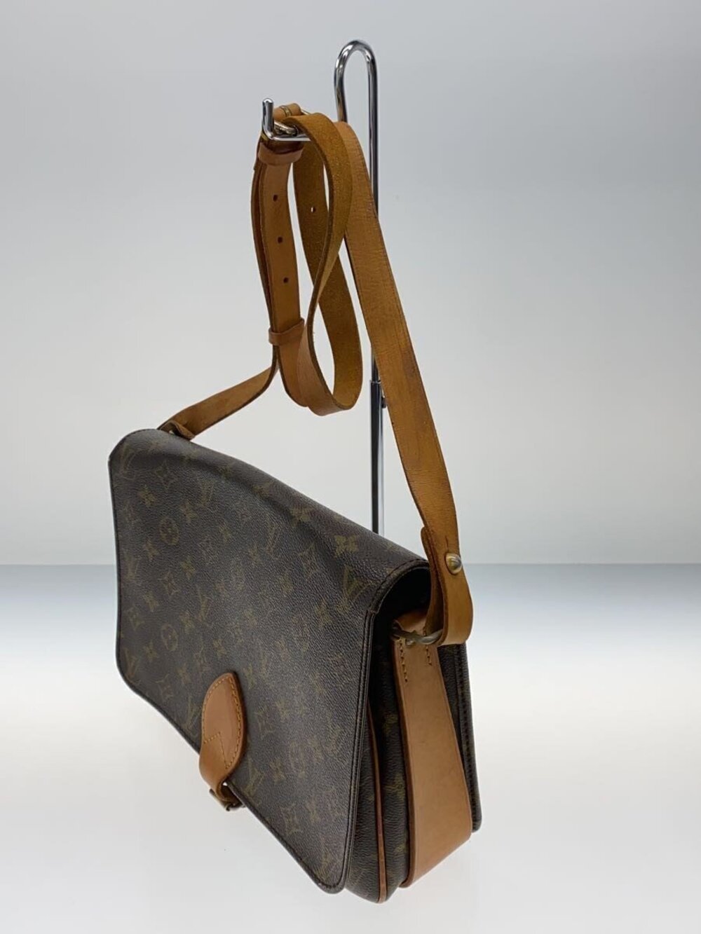 Louis Vuitton Brown Monogram Canvas Cartouchiere Brown
